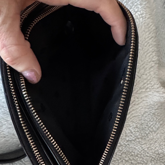 NWOT Kate Spade NY Spencer Metallic Dot and Black crossbody - Picture 6 of 8
